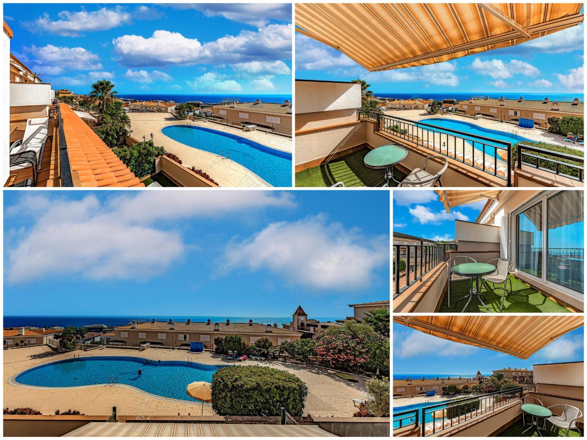 Spacious Ocean View Family Townhouse Puerto de Santiago  Exterior foto